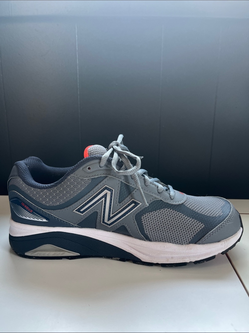 New Balance Women’s Grey Athletic Running Shoes with Subtle Pink Accents - Picture 1 of 8